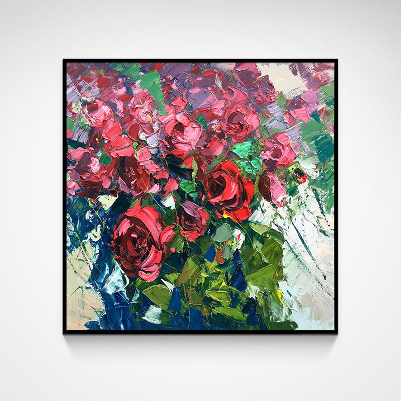 Floral Acrylic Canvas Wall Art Homeandso