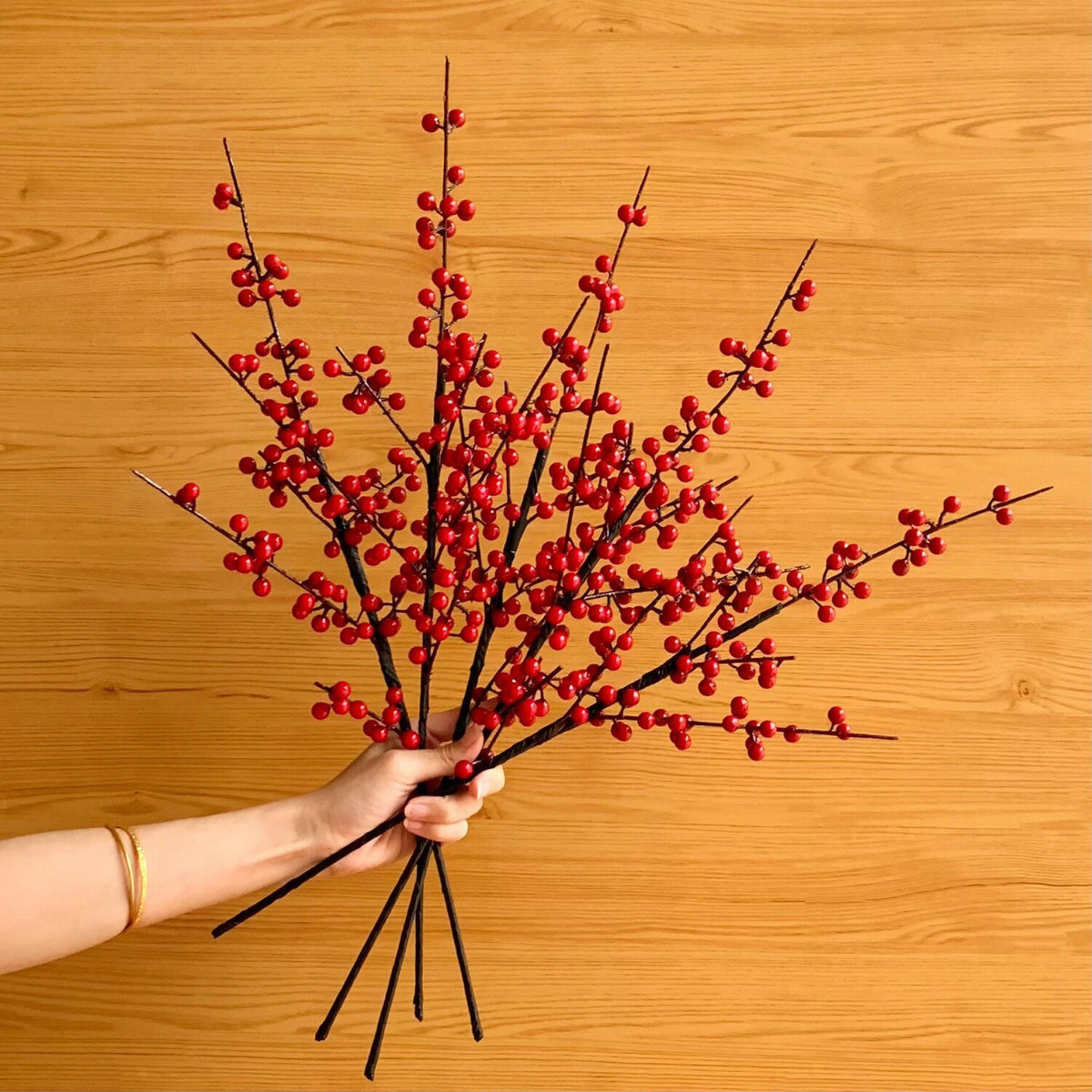 Decorative Berry Stem Arrangement
