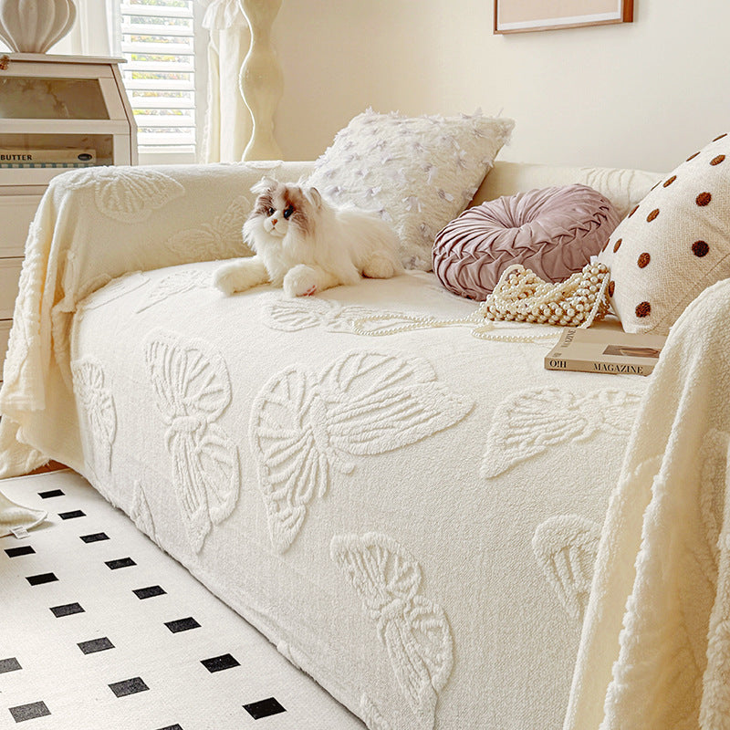 Cozy Textured Throw Blanket