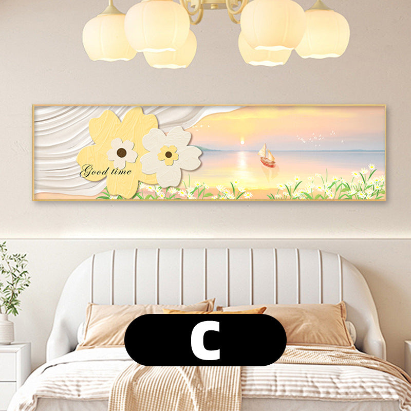 Elegant Feather-Inspired Canvas Wall Art Homeandso
