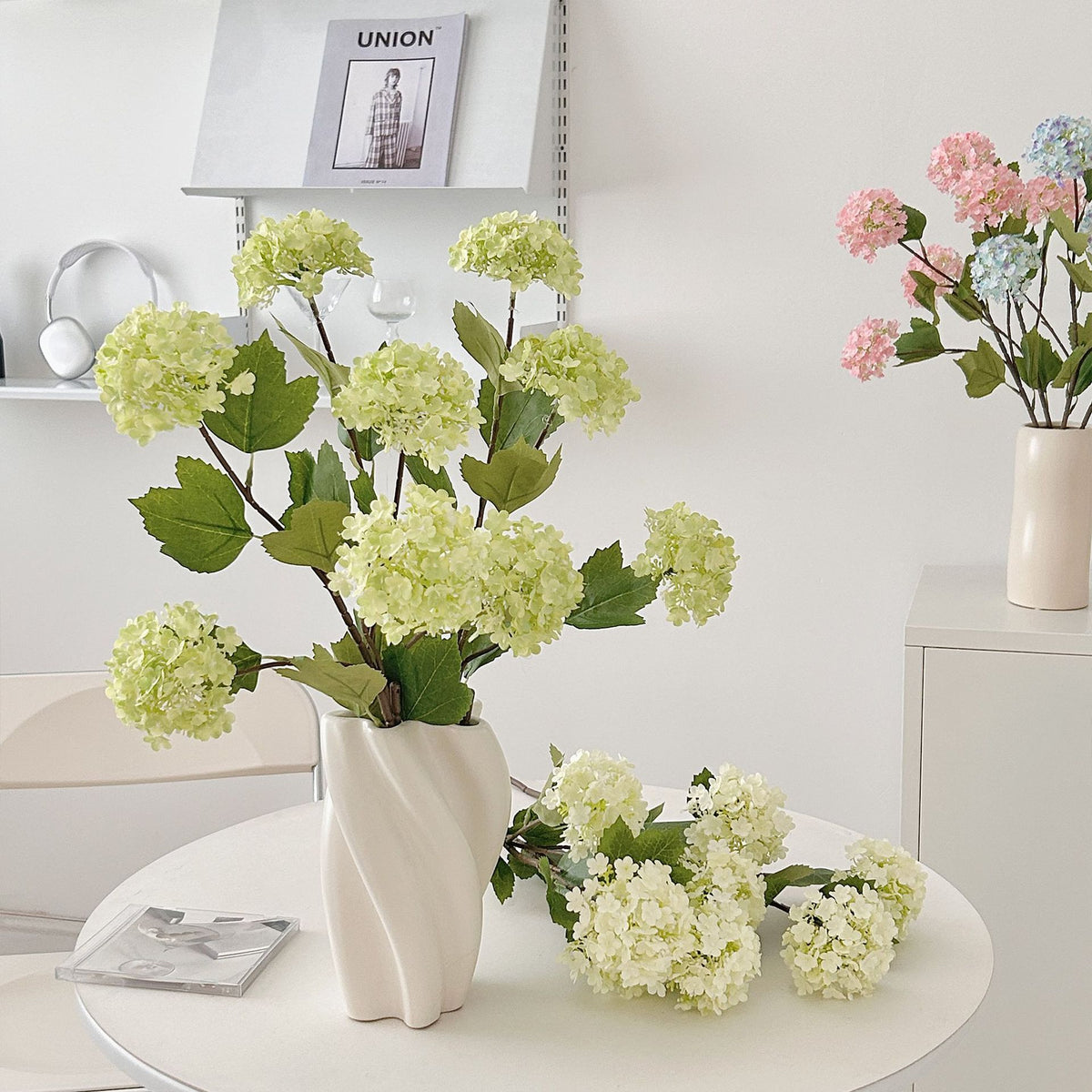 Elegant Faux Floral Stem Arrangement
