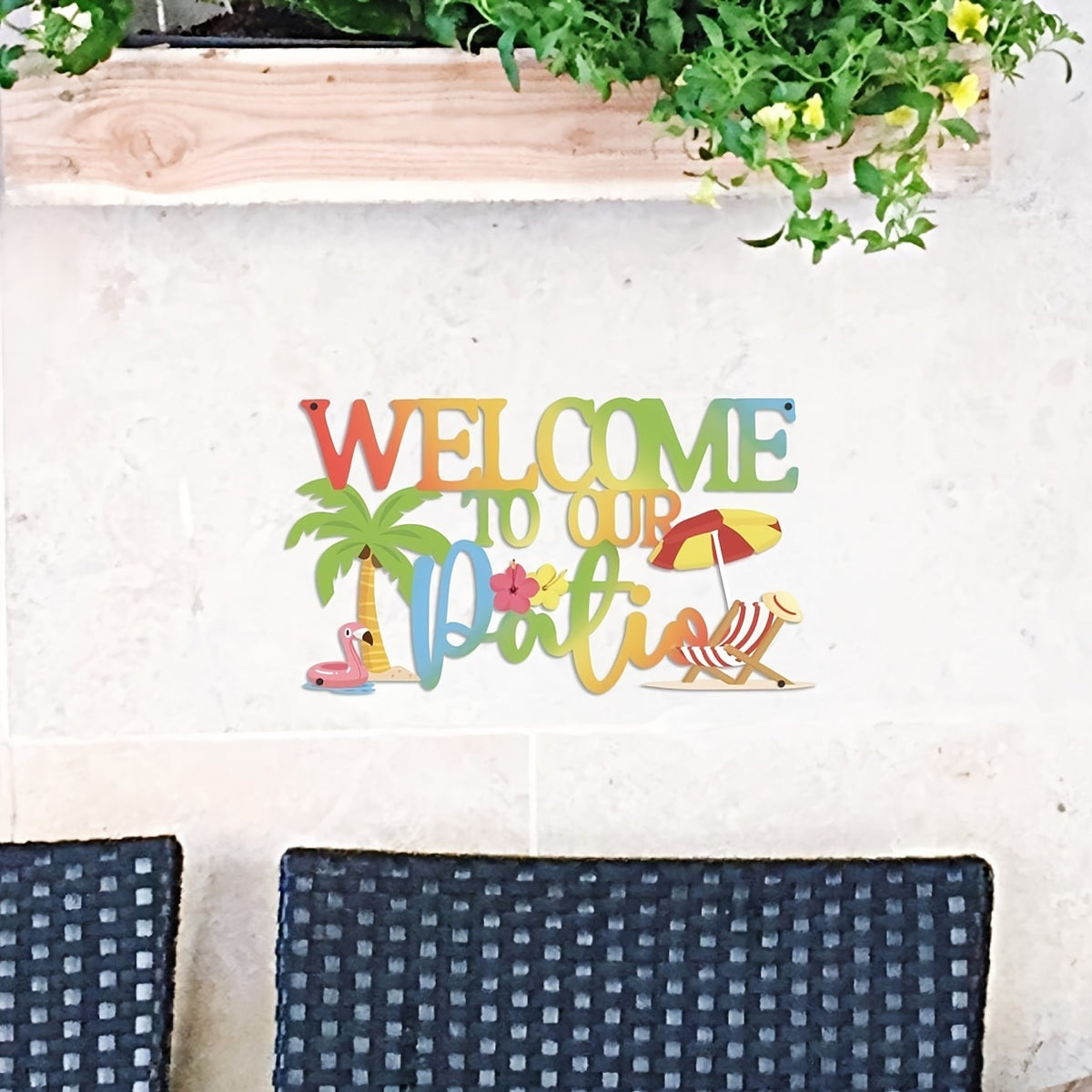 Decorative Welcome Sign Homeandso