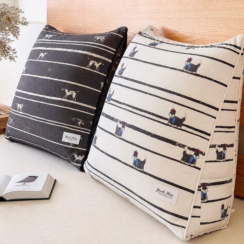 Cozy Textured Reading Pillow