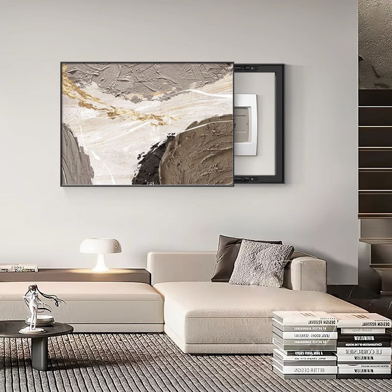 Abstract Texture Canvas Artwork Homeandso 1789035132