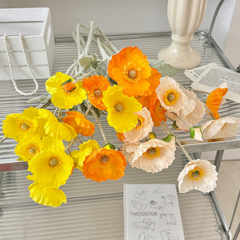 Decorative Floral Stem Arrangement for Indoor Display
