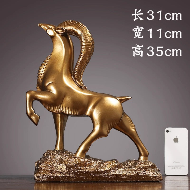 Majestic Ram Figurine Homeandso