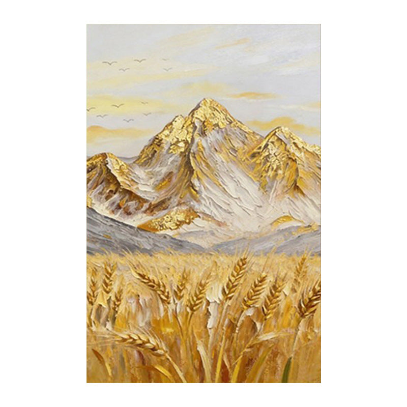 Textured Mountain Landscape Canvas Wall Art Homeandso 1789034951