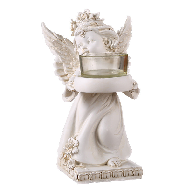 Ghost-Themed Decorative Candle Holder Homeandso