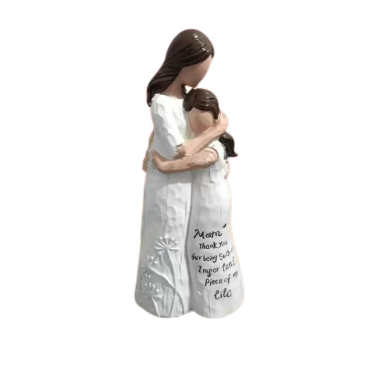 Heartwarming Mother-Daughter Figurine Homeandso