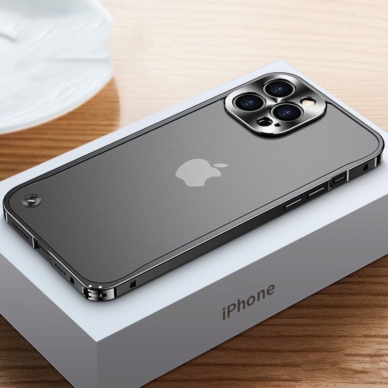 iPhone Aluminum Case | CNC-Milled Metal Frame for Protection | Multiple Colors