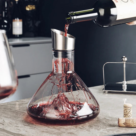 1500ml wine carafe with air opener