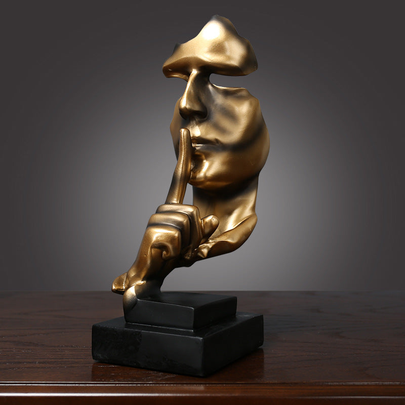 Abstract Face Sculpture Homeandso