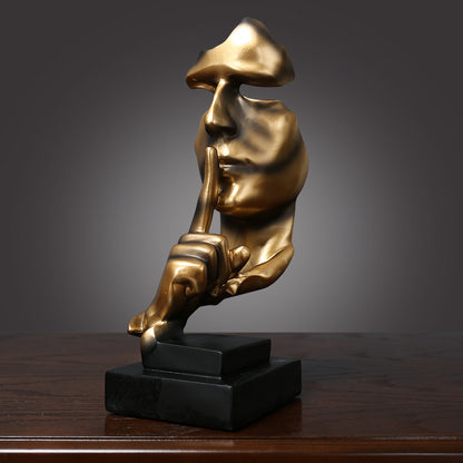Abstract Face Sculpture Homeandso