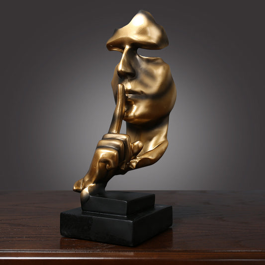 Abstract Face Sculpture Homeandso