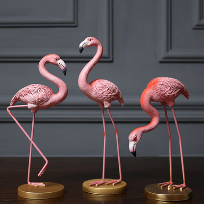 Home Decor Flamingo Figurine Homeandso