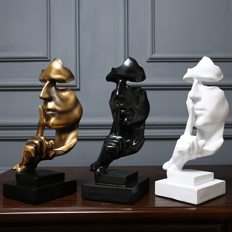 Abstract Face Sculpture Homeandso