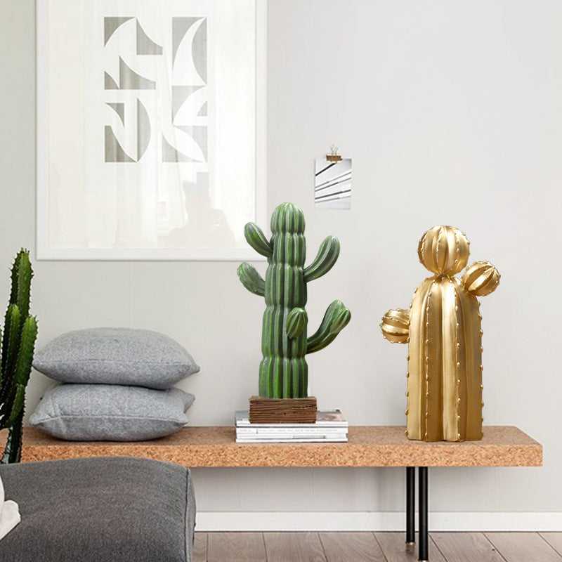 Decorative Cactus Figurine Homeandso