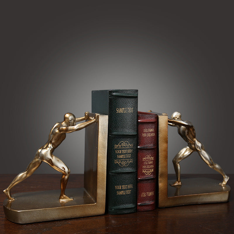 Artistic Sports-Themed Bookends Homeandso
