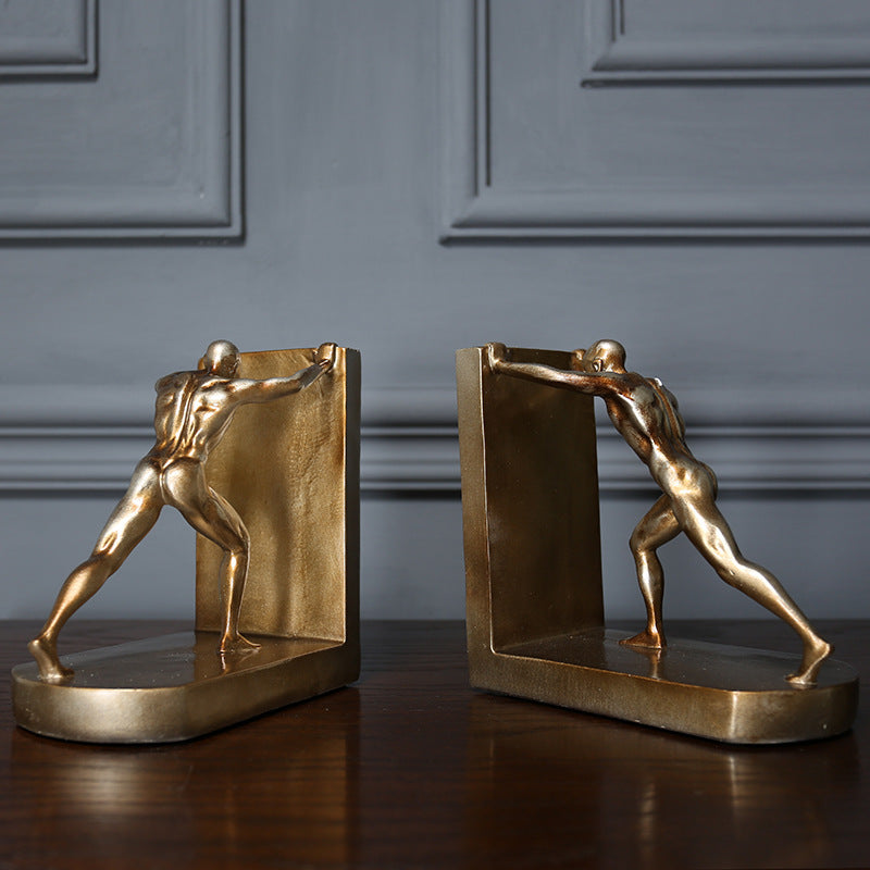 Artistic Sports-Themed Bookends Homeandso