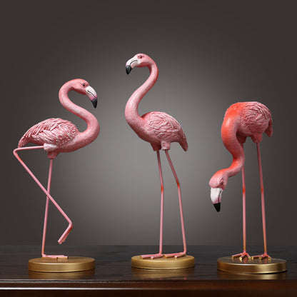 Home Decor Flamingo Figurine Homeandso