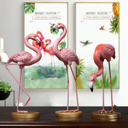 Home Decor Flamingo Figurine Homeandso