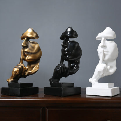 Abstract Face Sculpture Homeandso