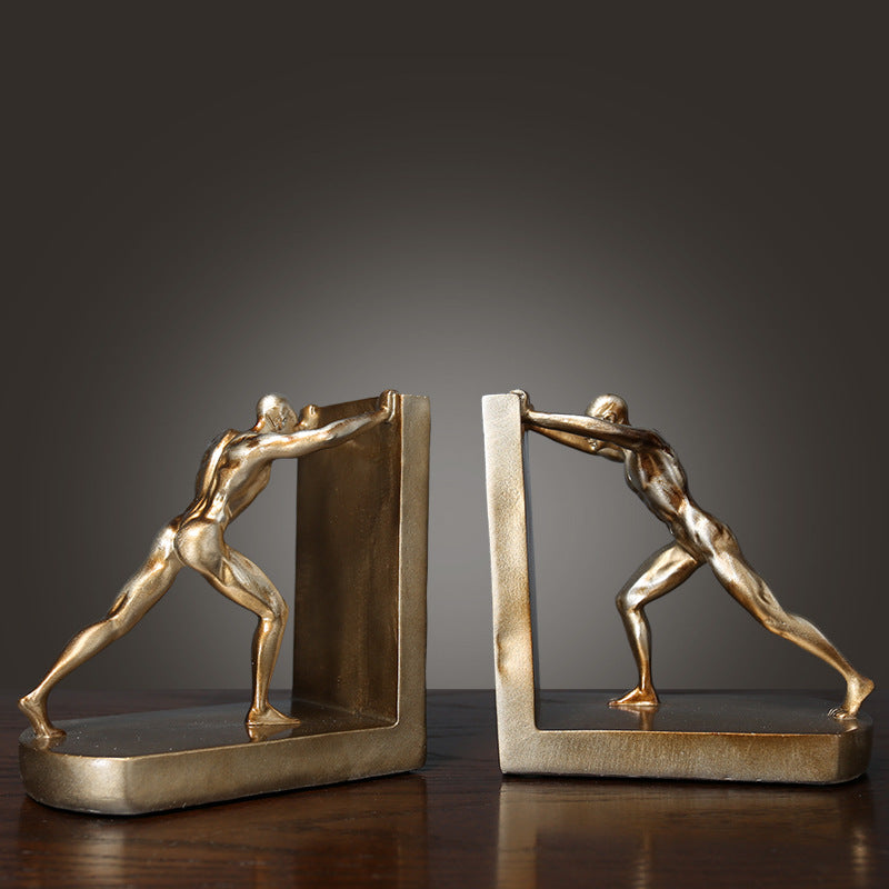 Artistic Sports-Themed Bookends Homeandso
