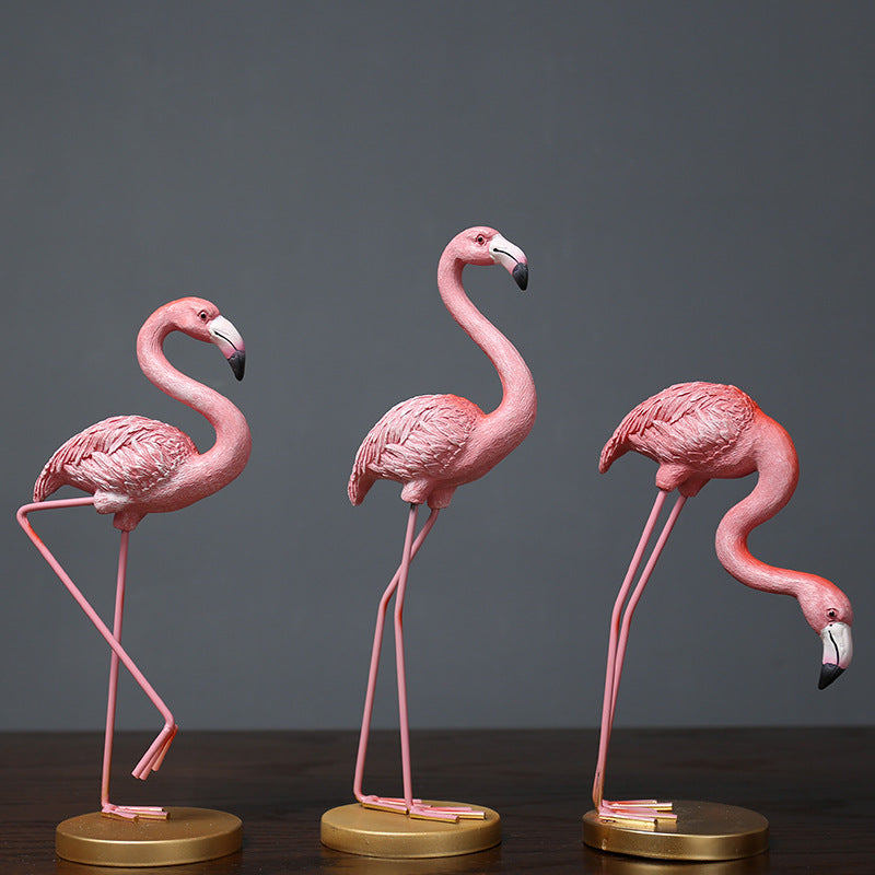 Home Decor Flamingo Figurine Homeandso