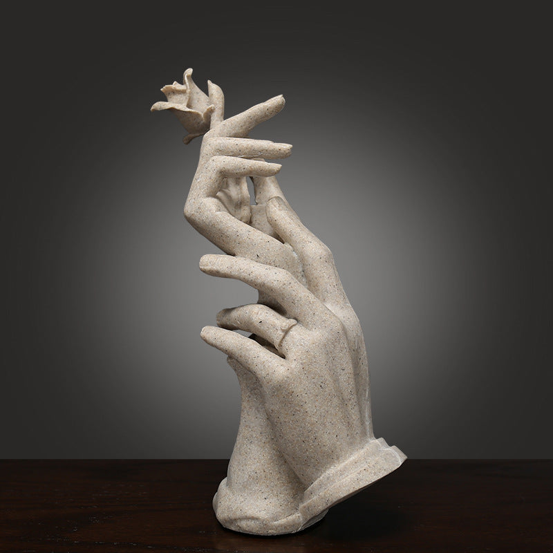 Artistic Hand Gesture Sculpture Homeandso