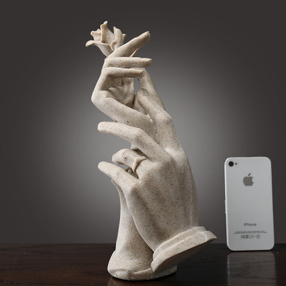 Artistic Hand Gesture Sculpture Homeandso