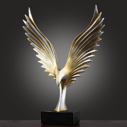 Artistic Winged Decorative Sculpture Homeandso