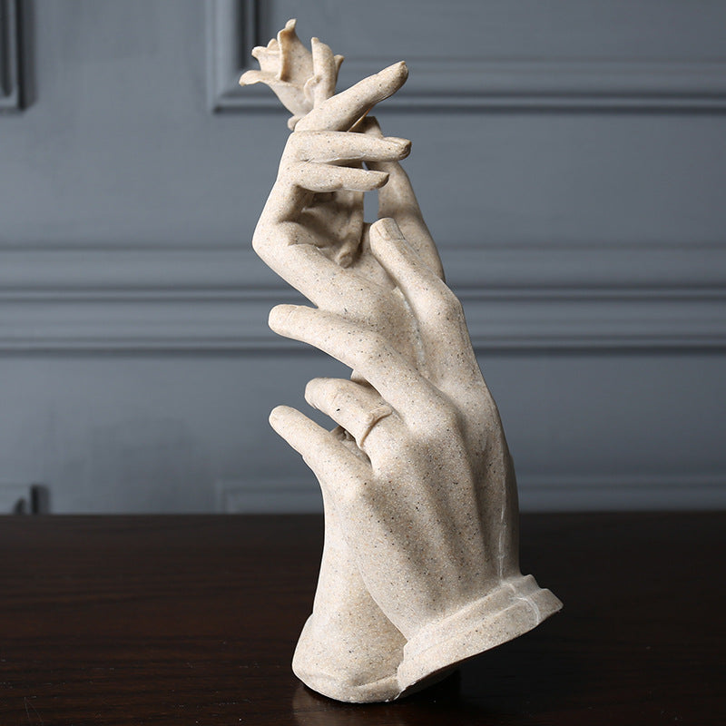 Artistic Hand Gesture Sculpture Homeandso