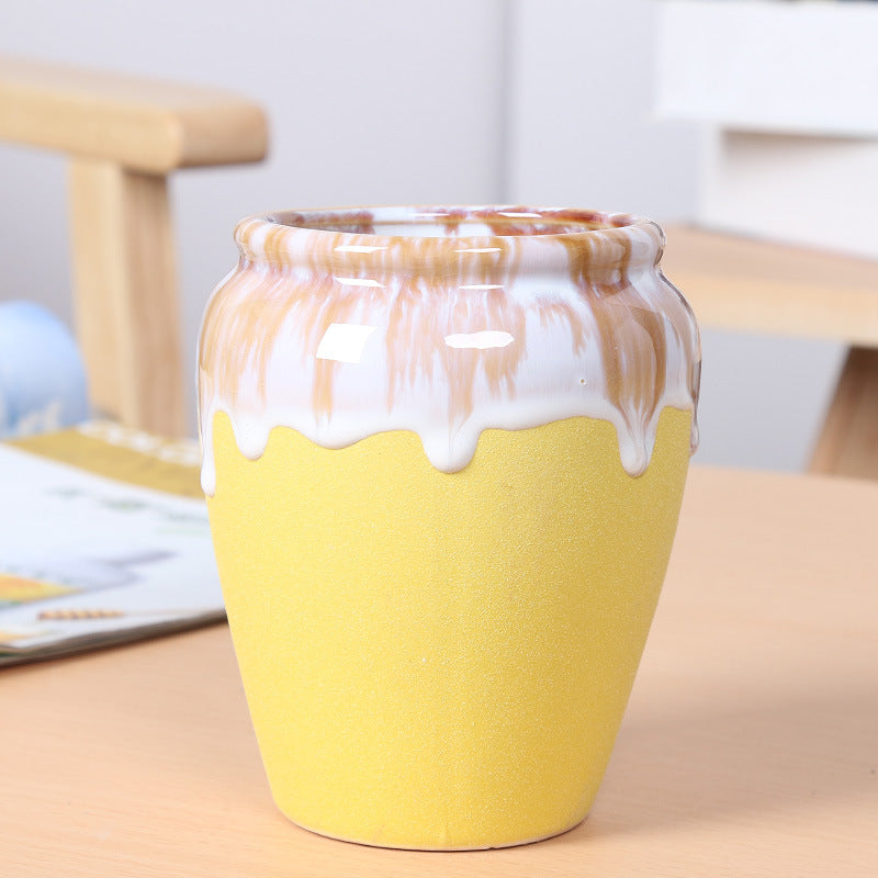 Artistic Ceramic Flower Pot