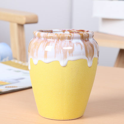 Artistic Ceramic Flower Pot