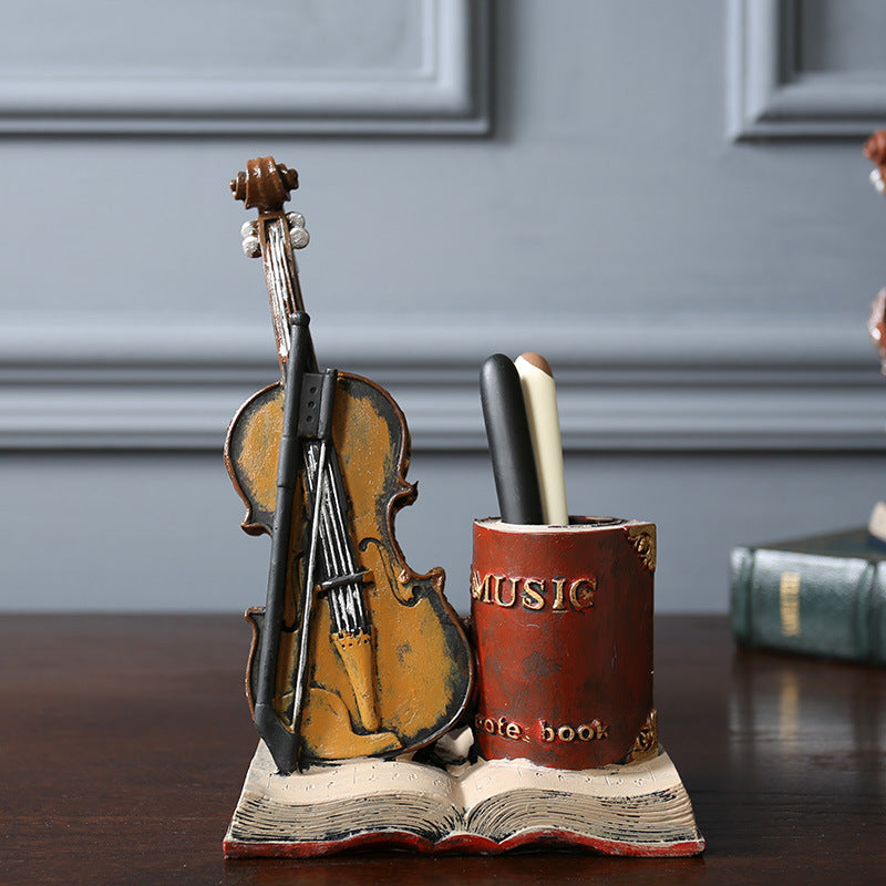 Musical Instrument Decorative Violin Book Stand Homeandso