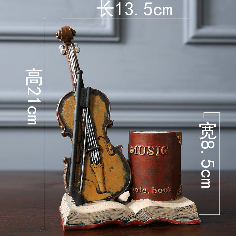 Musical Instrument Decorative Violin Book Stand Homeandso