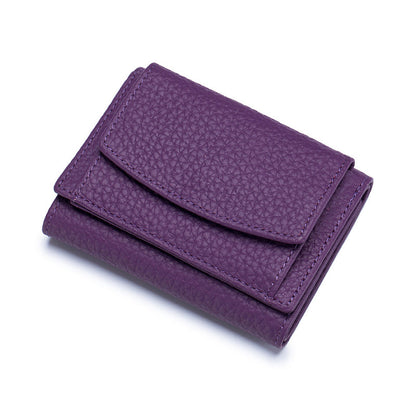 Handcrafted RFID wallet made of soft leather