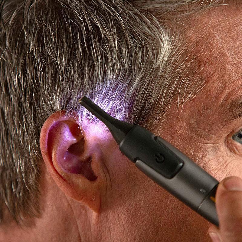Precision Eyebrow Trimmer | Ultra-thin Electric Detail Shaver | Black