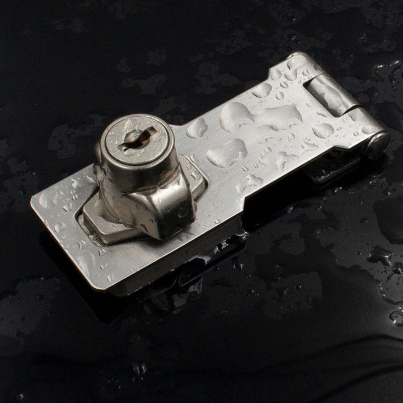 Door lock bolt | Installation without drilling with key