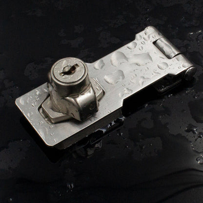 Door lock bolt | Installation without drilling with key