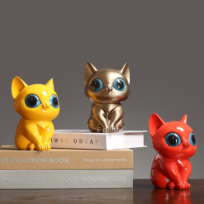 Cat Figurine Homeandso