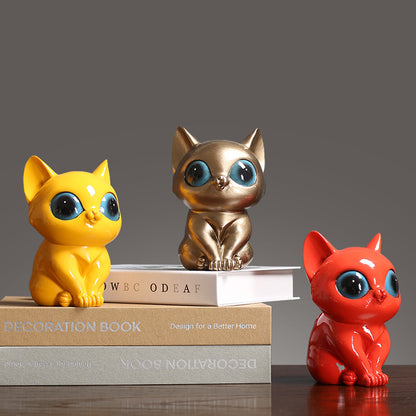 Cat Figurine Homeandso