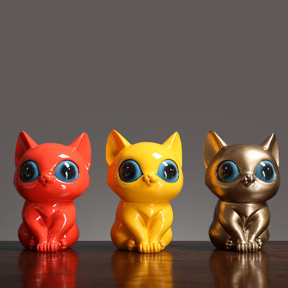 Cat Figurine Homeandso