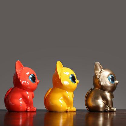 Cat Figurine Homeandso