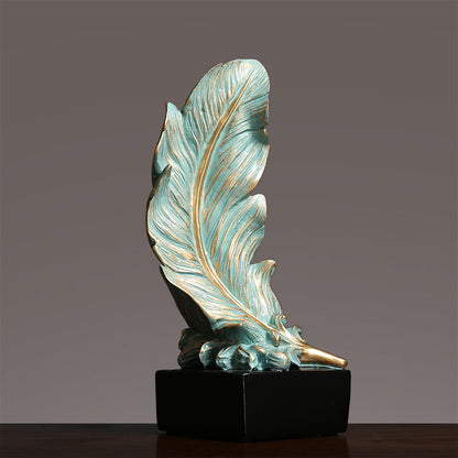 Decorative Leaf Sculpture Homeandso