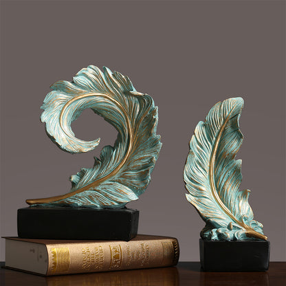 Decorative Leaf Sculpture Homeandso