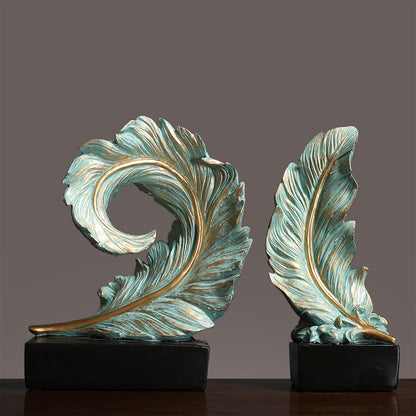 Decorative Leaf Sculpture Homeandso