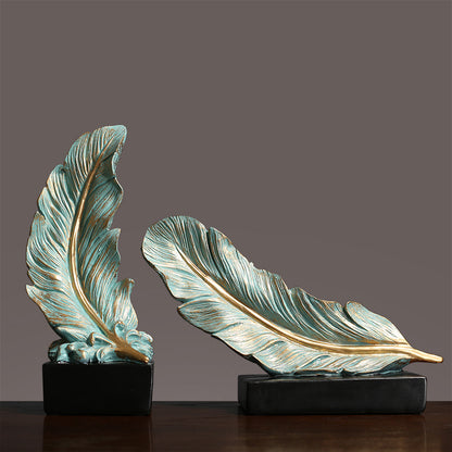 Decorative Leaf Sculpture Homeandso