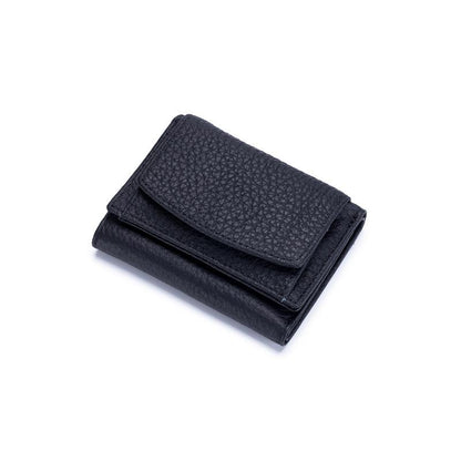 Handcrafted RFID wallet made of soft leather