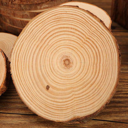 Natural Wood Slice Coaster Homeandso